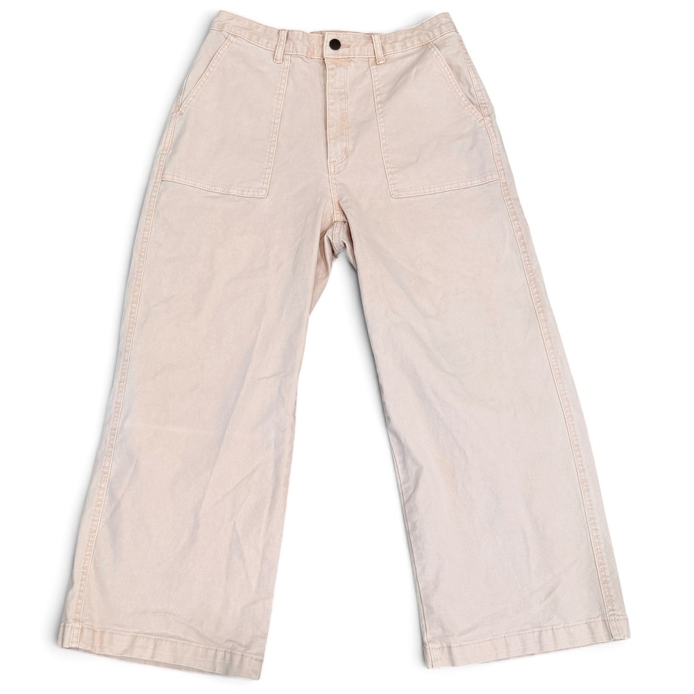 Universal Thread Wide Leg Utility Pants Peach Blush High Rise Womens Size 10/30